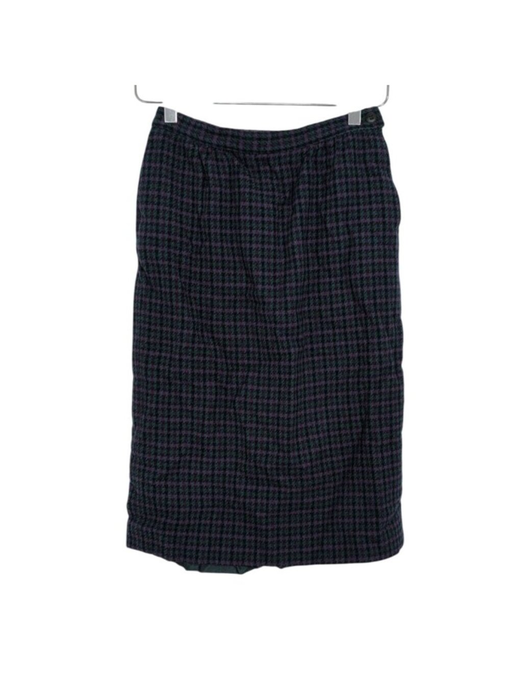 Vintage Pendleton Wool Pencil Skirt Womens Petite Size 6 Fits XS Blue Academia